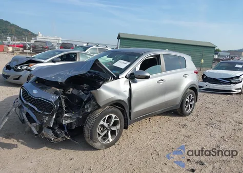 2020 Kia Sportage Lx from USA, damaged, VIN KNDPMCAC1L7672481